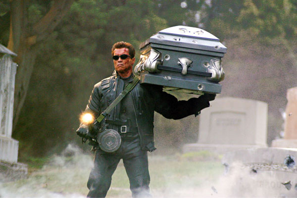 Terminator 3: La rebelión de las máquinas : Foto Jonathan Mostow, Arnold Schwarzenegger