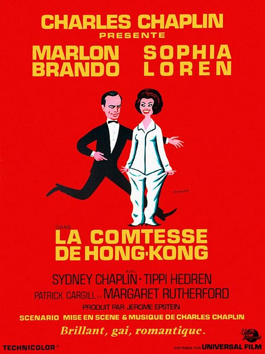 La condesa de Hong Kong : Cartel