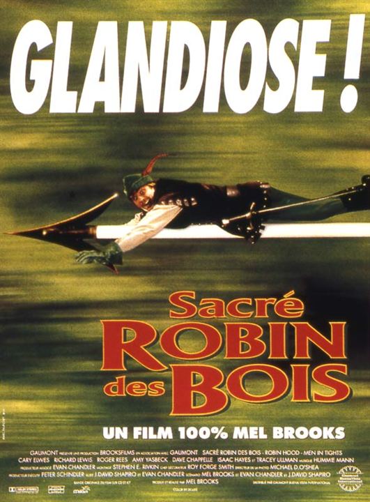 Las locas, locas aventuras de Robin Hood : Cartel Mel Brooks, Cary Elwes