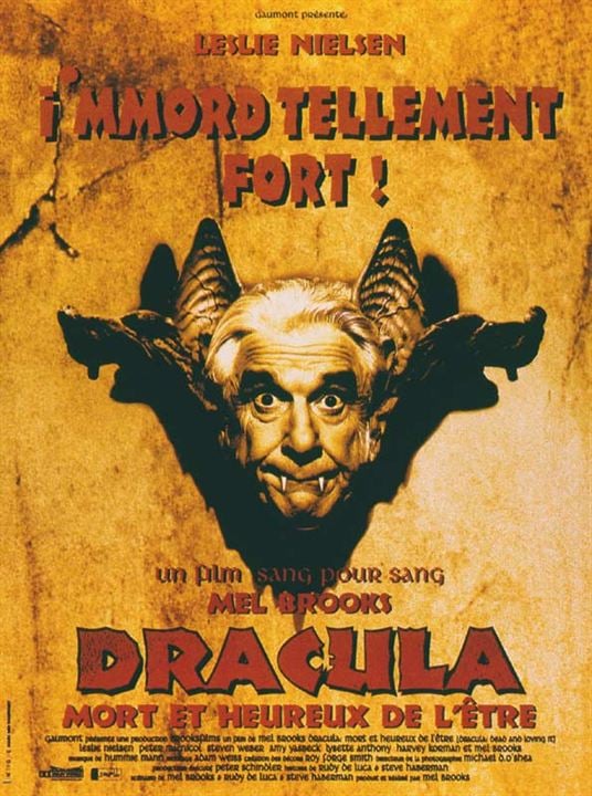 Drácula, un muerto muy contento y feliz : Cartel Mel Brooks