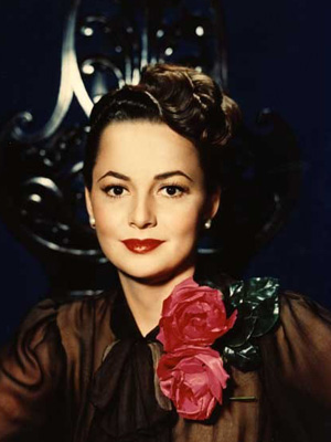 Cartel Olivia de Havilland