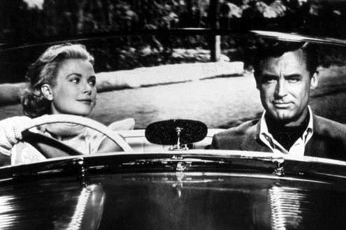 Atrapa a un ladrón : Foto Grace Kelly, Alfred Hitchcock, Cary Grant