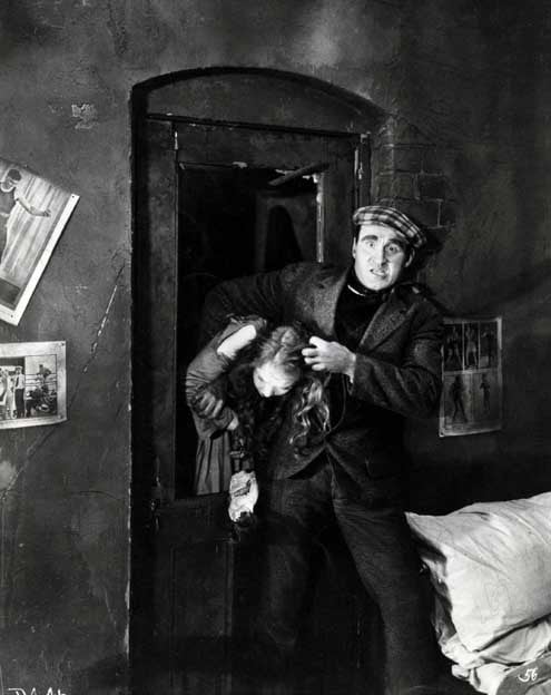La culpa ajena : Foto D.W. Griffith, Donald Crisp, Lillian Gish