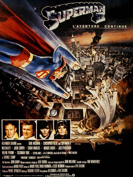 Superman II: La aventura continúa : Cartel Christopher Reeve