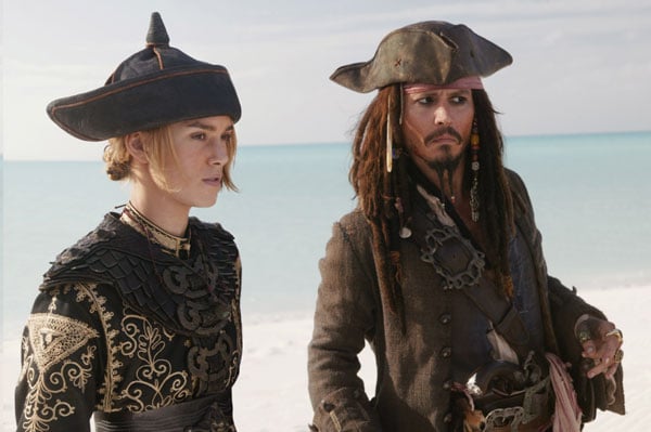 Piratas del Caribe: En el fin del mundo : Foto Keira Knightley, Johnny Depp