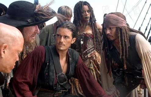 Piratas del Caribe: En el fin del mundo : Foto Gore Verbinski, Johnny Depp, Orlando Bloom
