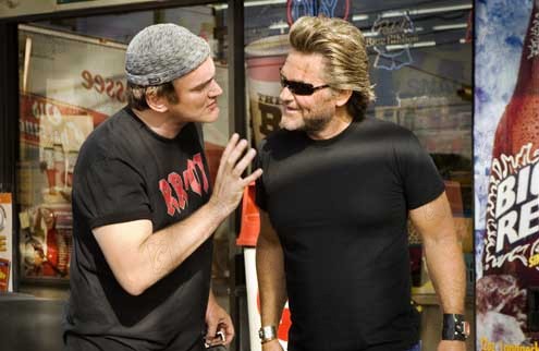Death Proof : Foto Quentin Tarantino, Kurt Russell
