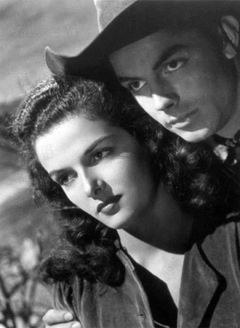 El forajido : Foto Jane Russell, Howard Hughes