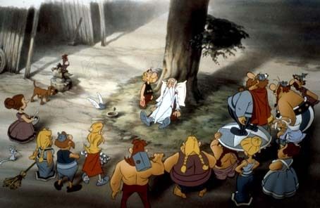 Astérix el golpe de menhir : Foto Philippe Grimond