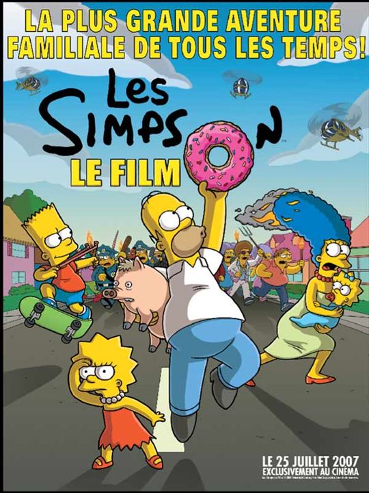 Los Simpson: La película : Cartel