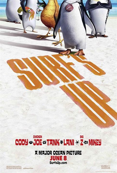 Locos por el surf : Cartel Chris Buck, Ash Brannon