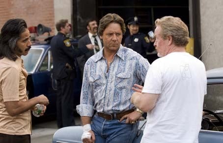 American Gangster : Foto Russell Crowe, Ridley Scott, John Ortiz
