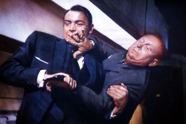 James Bond contra Goldfinger : Foto Gert Fröbe, Sean Connery