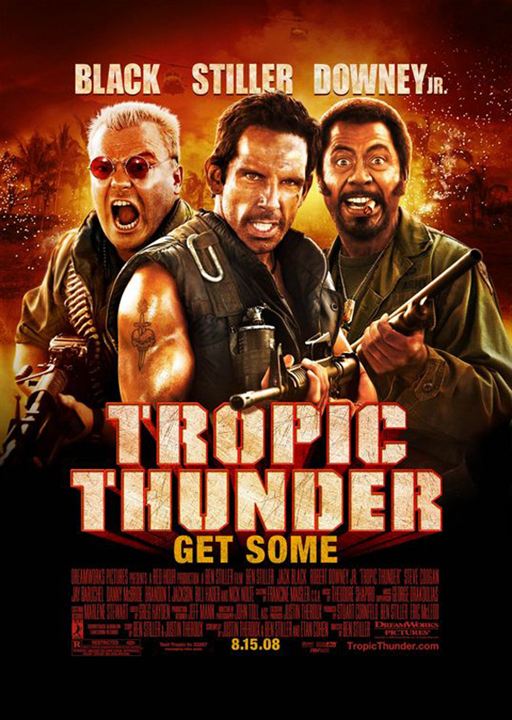 Tropic Thunder. ¡Una guerra muy perra! : Cartel Kirk Lazarus