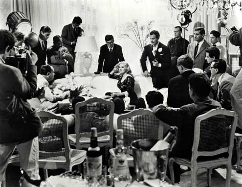 La Dolce Vita : Foto Federico Fellini, Anita Ekberg