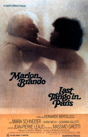 El último tango en París : Foto Marlon Brando, Bernardo Bertolucci, Maria Schneider