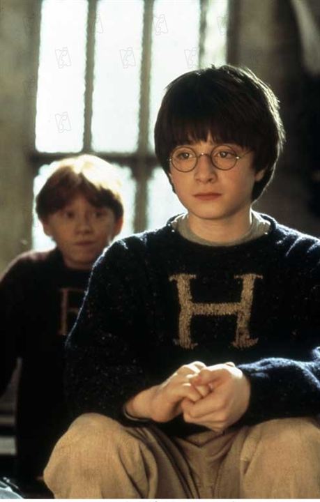 Harry Potter y la Piedra Filosofal : Foto Rupert Grint, Chris Columbus, Daniel Radcliffe