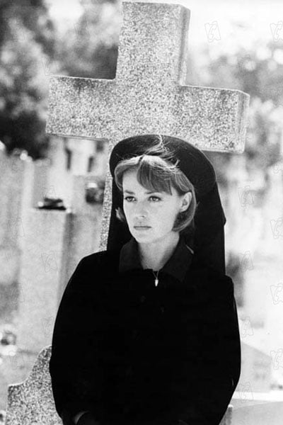 La novia vestía de negro - Jeanne Moreau, François Truffaut