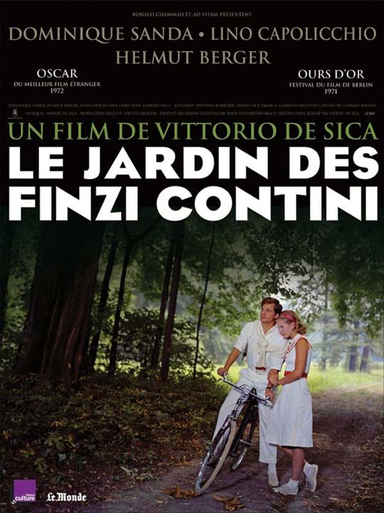 El jardín de los Finzi Contini : Cartel