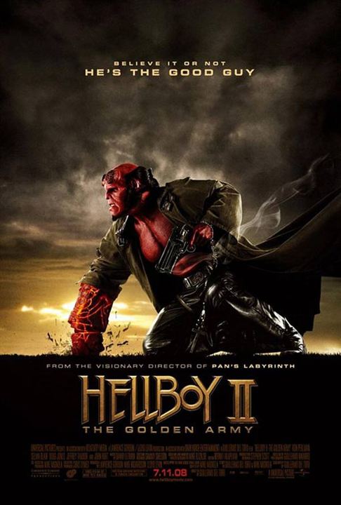 Hellboy II. El ejército dorado : Cartel Mike Mignola