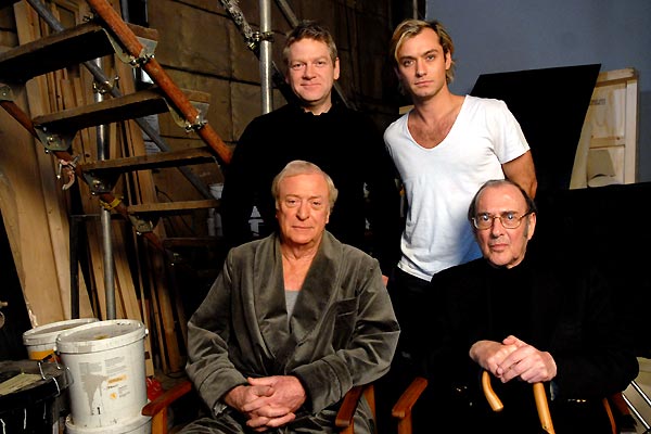 La huella : Foto Harold Pinter, Jude Law, Kenneth Branagh, Michael Caine