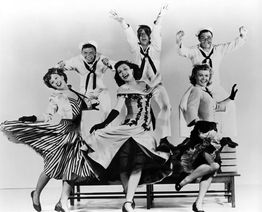 Un día en Nueva York : Foto Gene Kelly, Vera-Ellen, Betty Garrett, Frank Sinatra, Ann Miller