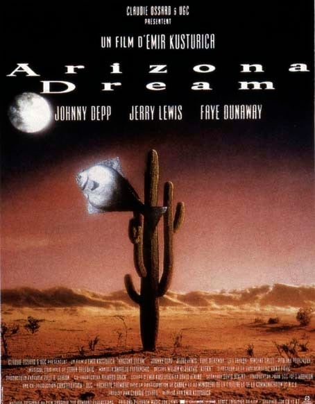 El sueño de Arizona : Foto Johnny Depp, Emir Kusturica, Faye Dunaway