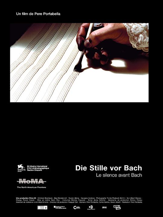 El silencio antes de Bach : Cartel