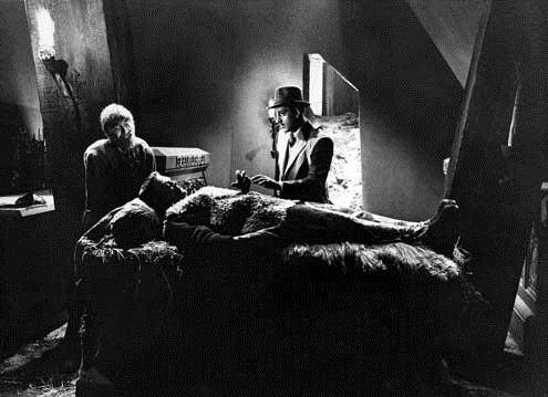 Foto Basil Rathbone, Bela Lugosi, Boris Karloff, Rowland V. Lee