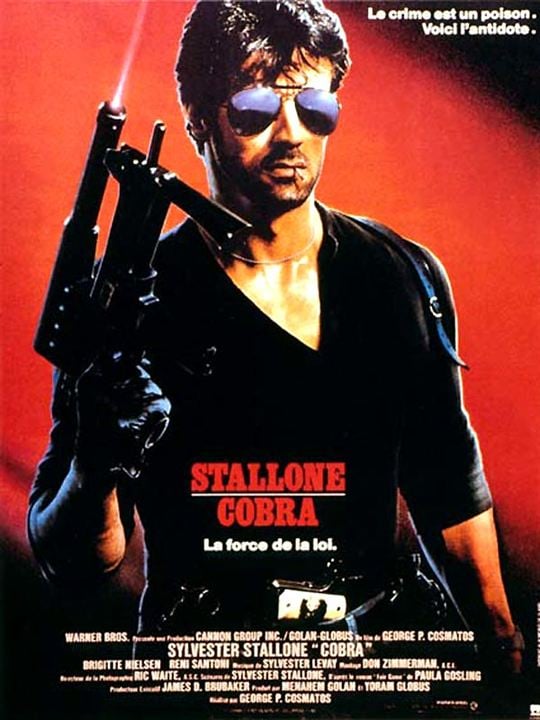 Cobra, el brazo fuerte de la ley : Cartel George Pan Cosmatos