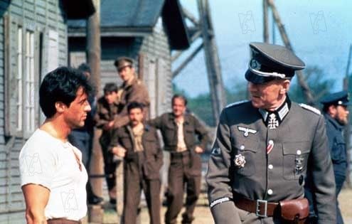 Evasión o victoria : Foto John Huston, Max von Sydow, Sylvester Stallone