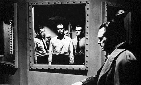 Perdición : Foto Billy Wilder, Fred MacMurray, Edward G. Robinson