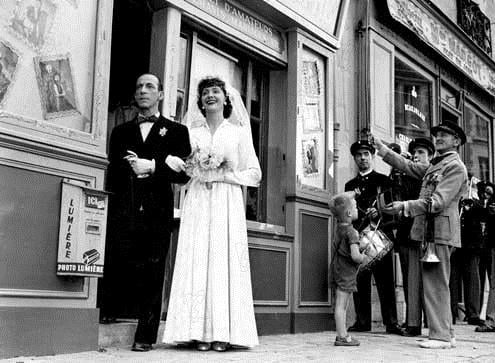 Foto Raymond Bussières, Guy Lacourt, Annette Poivre