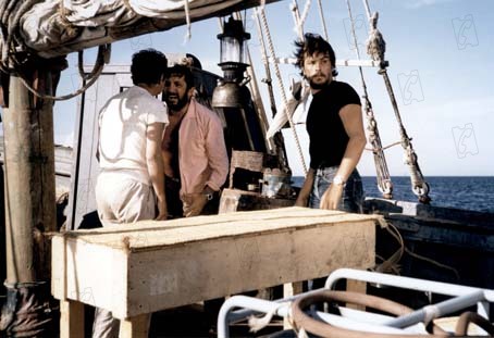 Tres aventureros : Foto Alain Delon, Robert Enrico