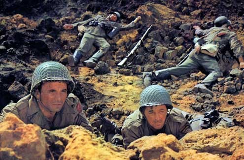 La Batalla de Anzio : Foto Edward Dmytryk, Peter Falk, Robert Mitchum