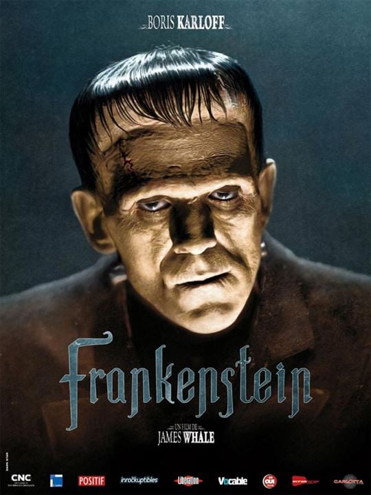 El Doctor Frankenstein : Cartel James Whale, Boris Karloff