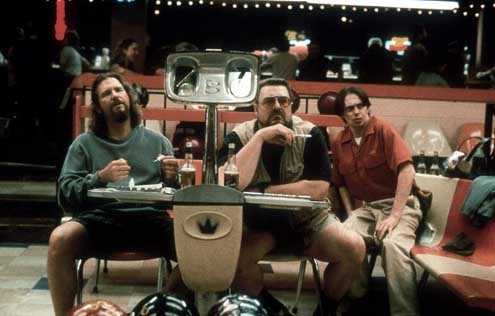 El Gran Lebowski : Foto Joel Coen, Jeff Bridges, Steve Buscemi, John Goodman