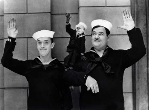 Foto James Parrott, Stan Laurel, Oliver Hardy