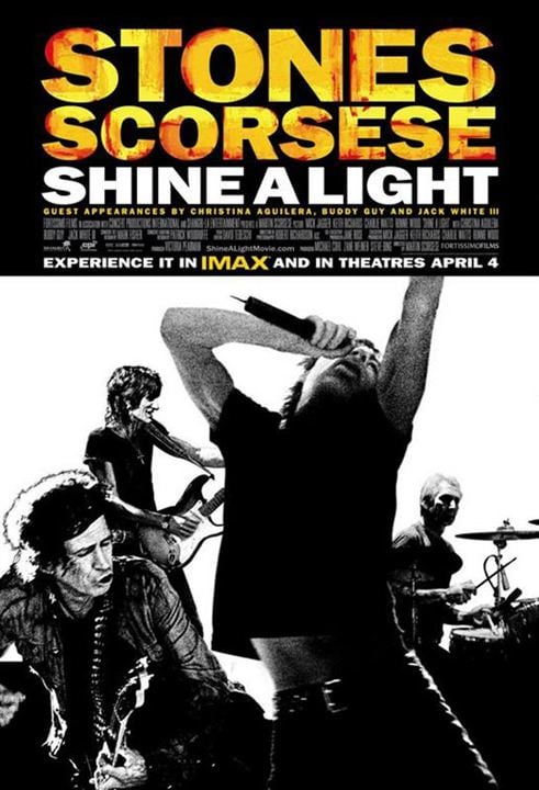 Shine a Light : Cartel Charlie Watts, Ron Wood