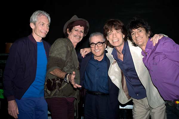 Shine a Light : Foto Ron Wood, Mick Jagger, Keith Richards, Charlie Watts, Martin Scorsese