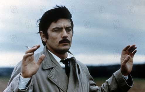 Círculo rojo : Foto Jean-Pierre Melville, Alain Delon