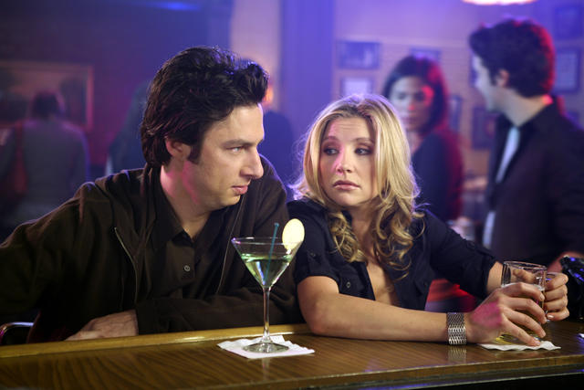 Foto Sarah Chalke, Zach Braff