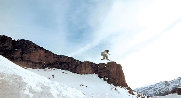 Snowboarder : Foto Olias Barco