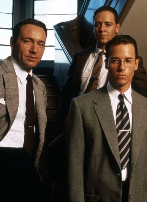 L.A. Confidential : Foto Kevin Spacey, Curtis Hanson, Guy Pearce, Russell Crowe