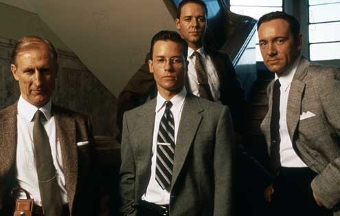 L.A. Confidential : Foto Kevin Spacey, Curtis Hanson, Guy Pearce, Russell Crowe, James Cromwell