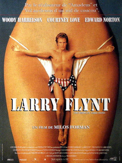 El escándalo de Larry Flynt : Cartel Courtney Love, Milos Forman
