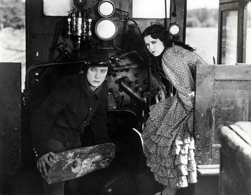 El Maquinista de la General : Foto Buster Keaton, Marion Mack