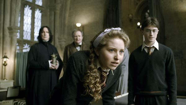 Harry Potter y el Misterio del Príncipe : Foto Jessie Cave, Daniel Radcliffe, Jim Broadbent, Alan Rickman