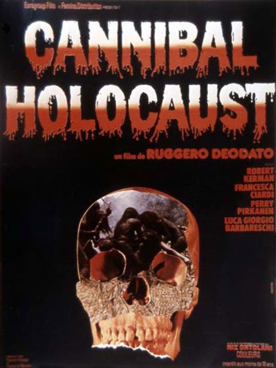 Holocausto caníbal : Cartel