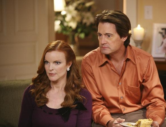 Foto Marcia Cross, Kyle MacLachlan